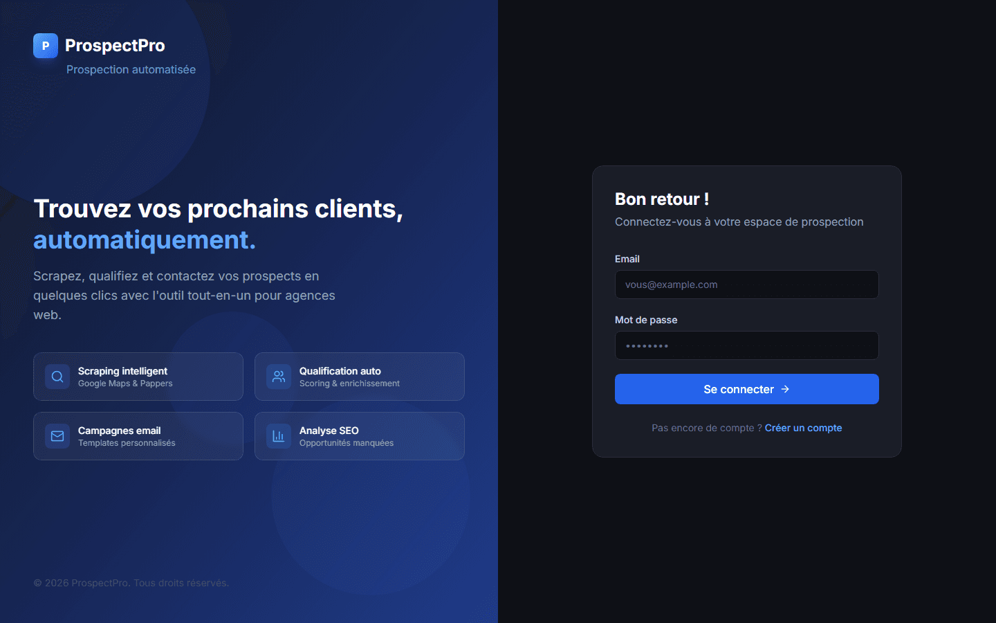 ProspectPro - Login