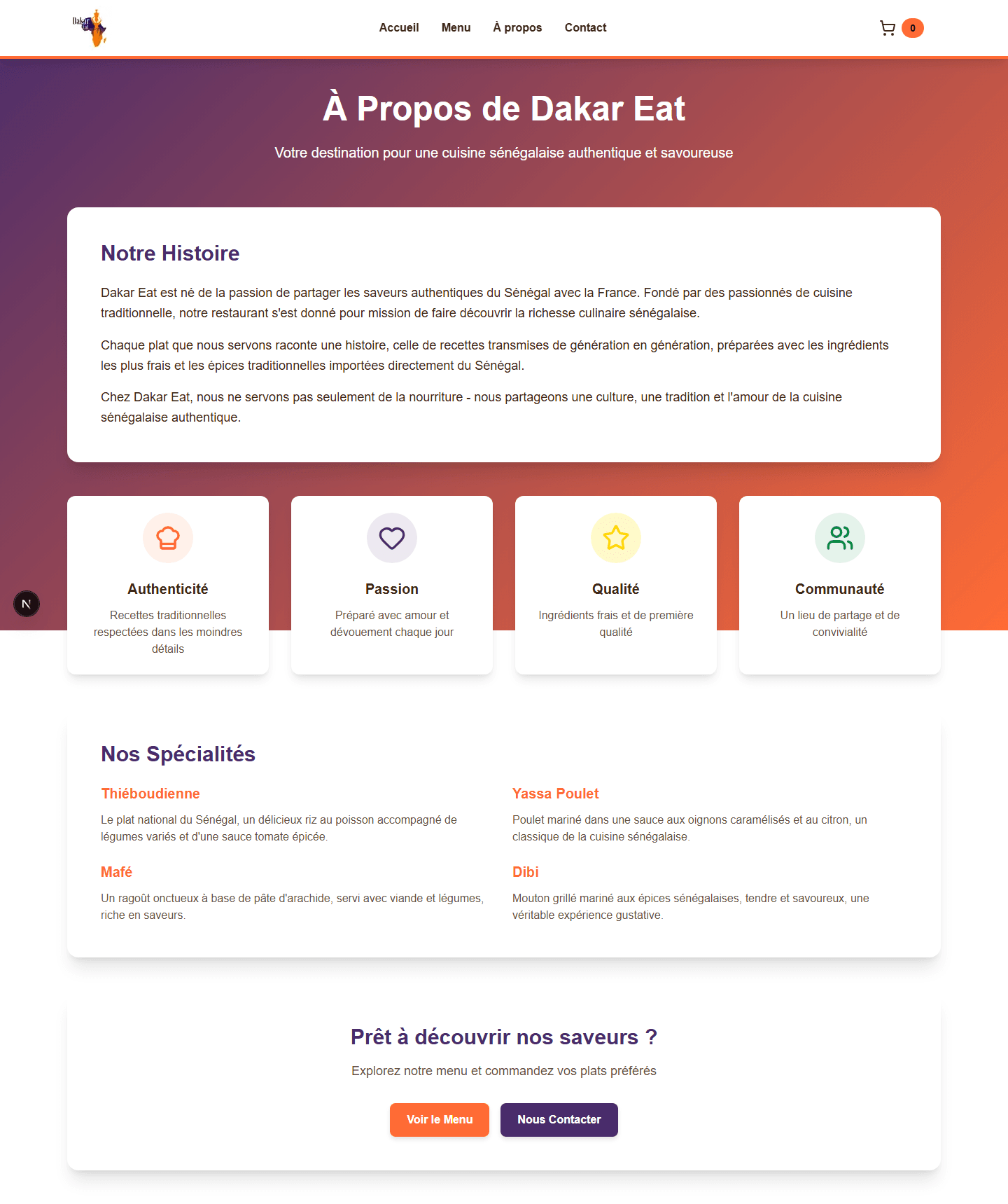 Dakar Eat - À propos